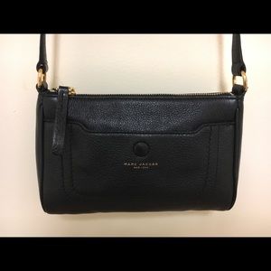 Marc Jacobs Empire City Lthr Crossbody Black Bag